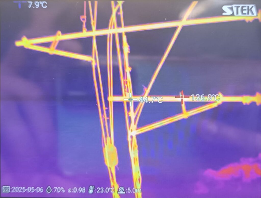 Railway thermal imaging inspection