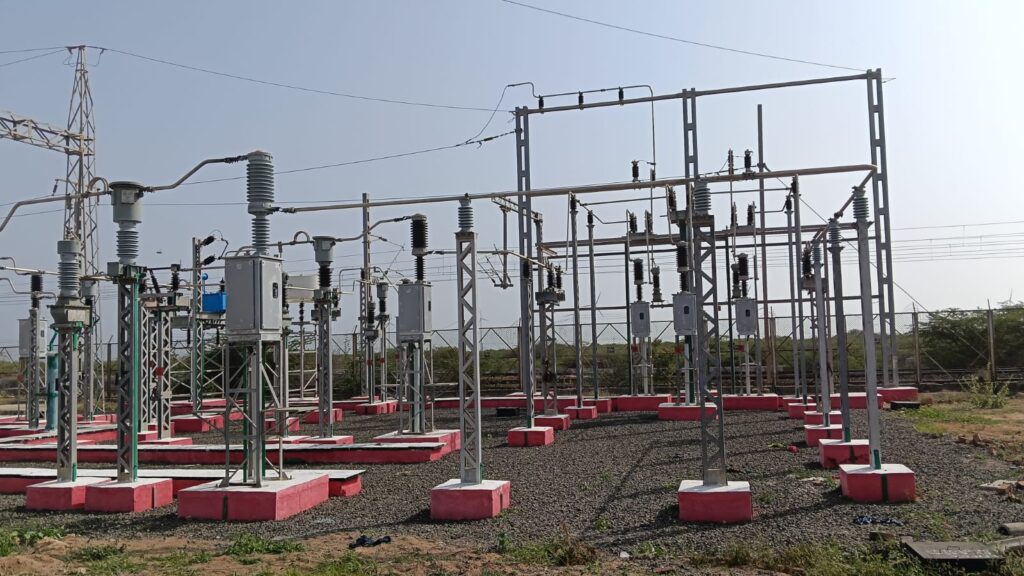 Western Railway Dwarka substation RTV coating work