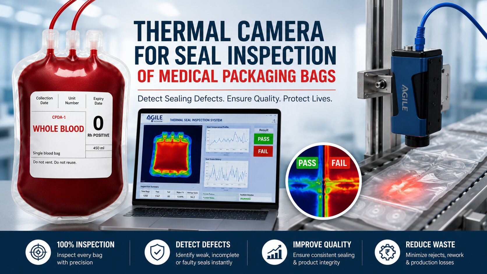 Thermal Camera for Seal Inspection of Medical Packaging Bags - Agile ...