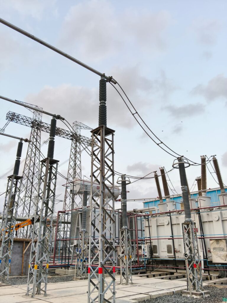 High Voltage Electrical Substation