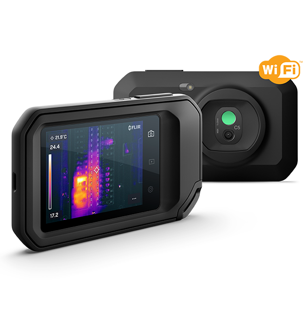 FLIR C5 Thermal Camera FLIR C5 Thermal Camera for professional inspections – Agile Microsys India