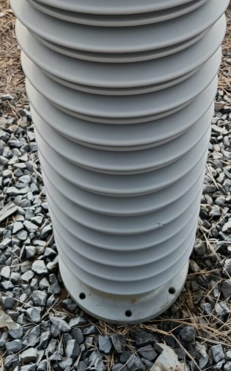 WhatsApp Image 2024-04-20 at 10.08.47 PM Application of RTV silicone coating on electrical insulators to prevent flashover, improve reliability, and protect against pollution and moisture.