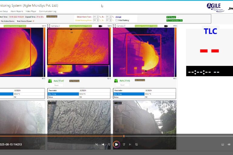 torpedo thermal monitoring system in steel plant