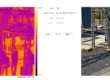 thermal monitoring system for traction substation