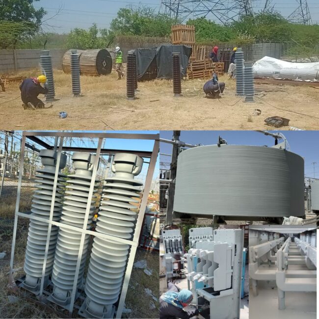 Insulator Failure Prevention using RTV Silicone Coating