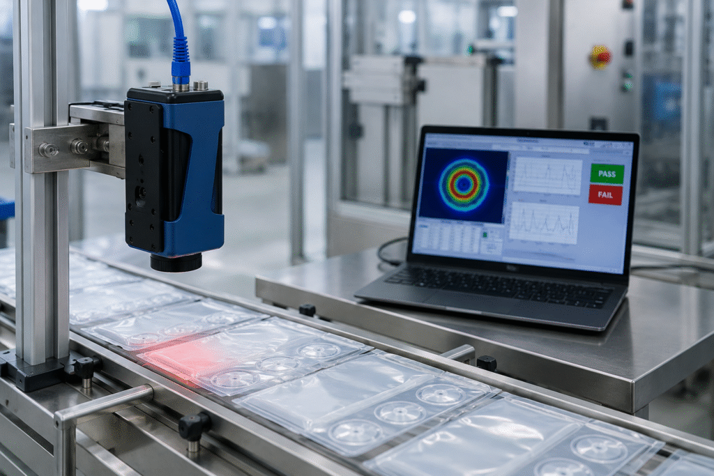 Automated thermal camera for seal inspection