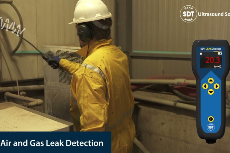 Compressed Air Leak Detection Using SDT LeakChecker Compressed Air Leak Detection using SDT LeakChecker ultrasonic leak detector