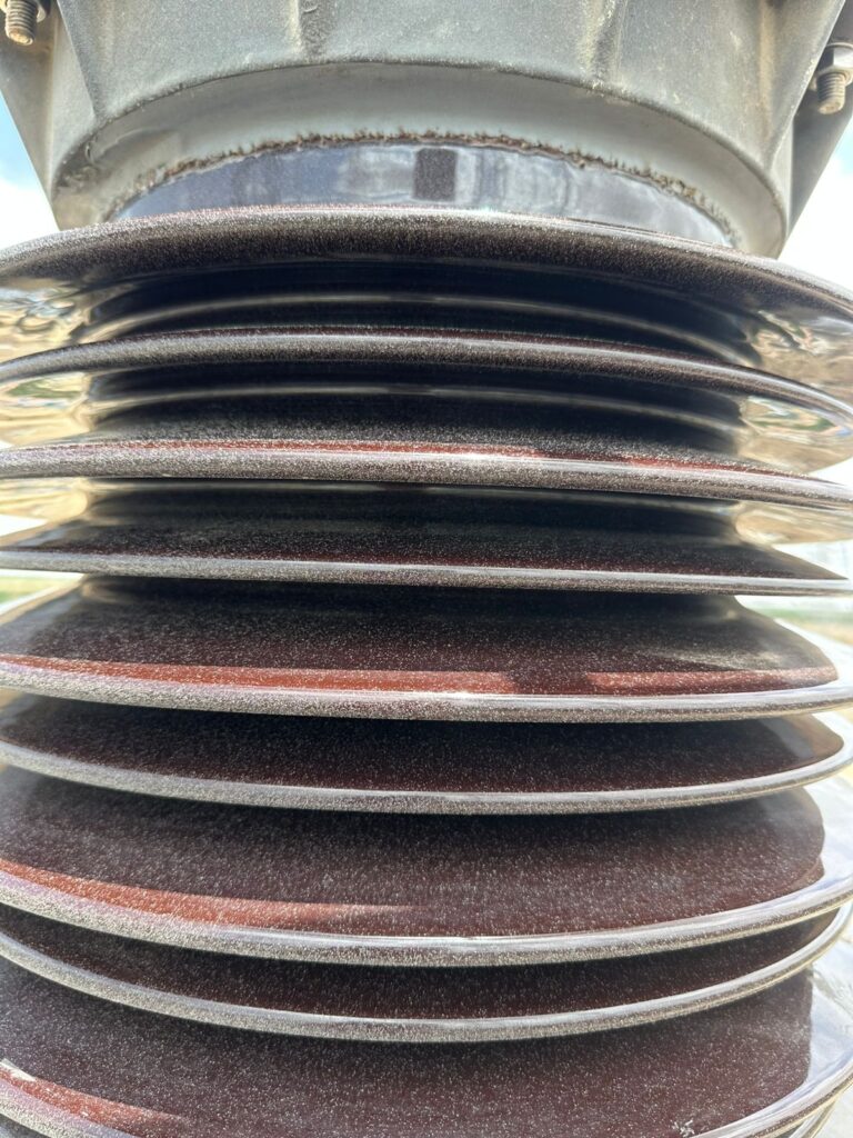Surface preparation before RTV silicone coating application